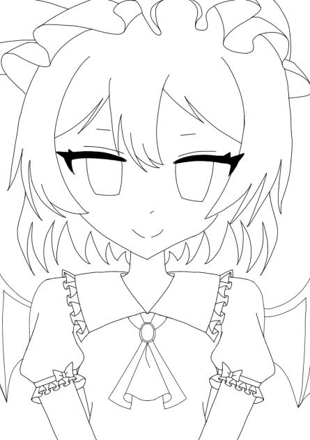 レミリア線画