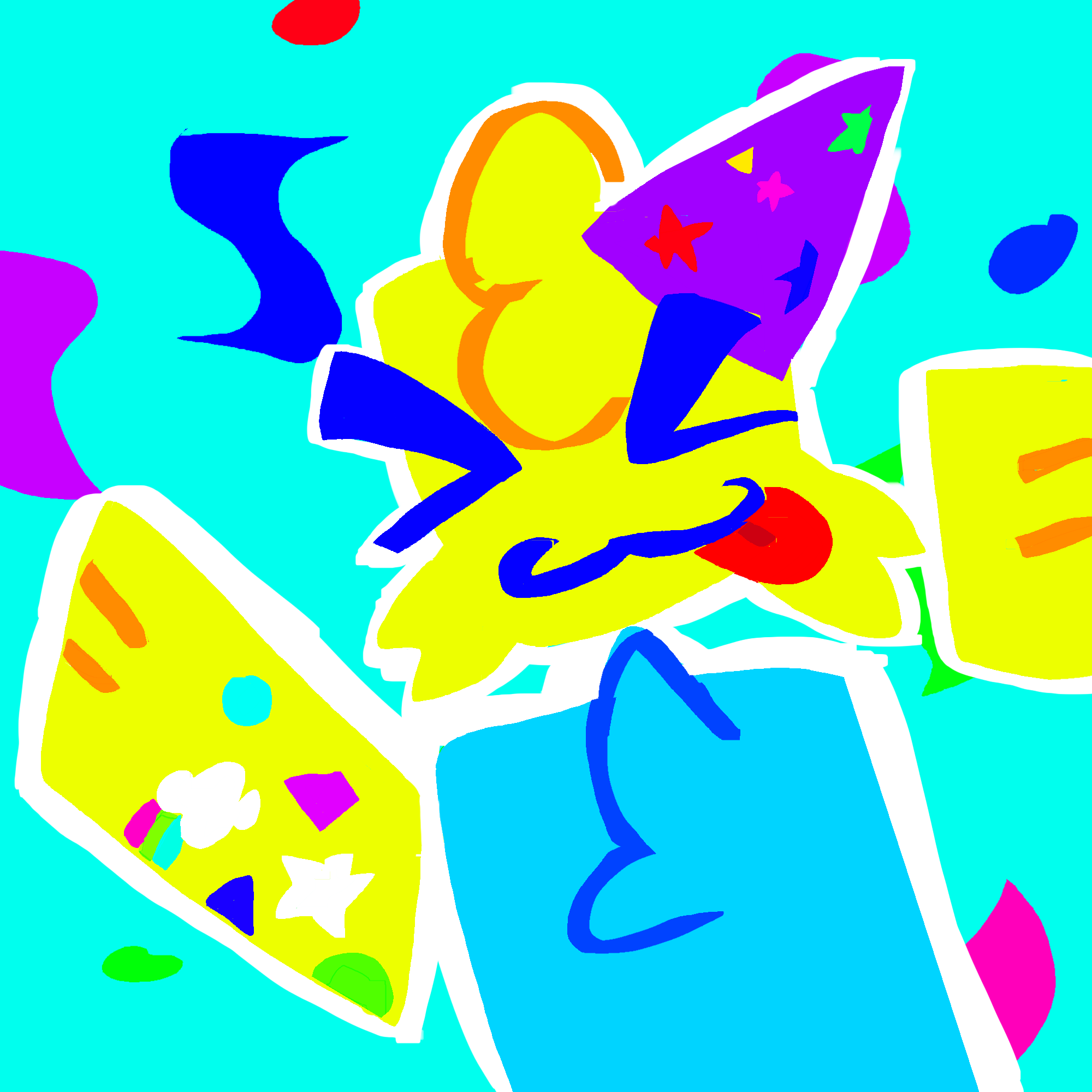 My failed attempt at eyestrain art - ibisPaint