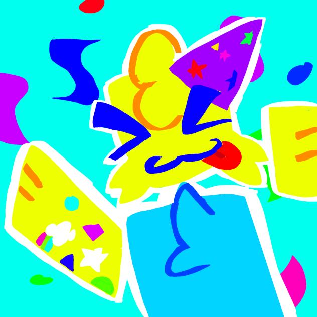 My failed attempt at eyestrain art - ibisPaint