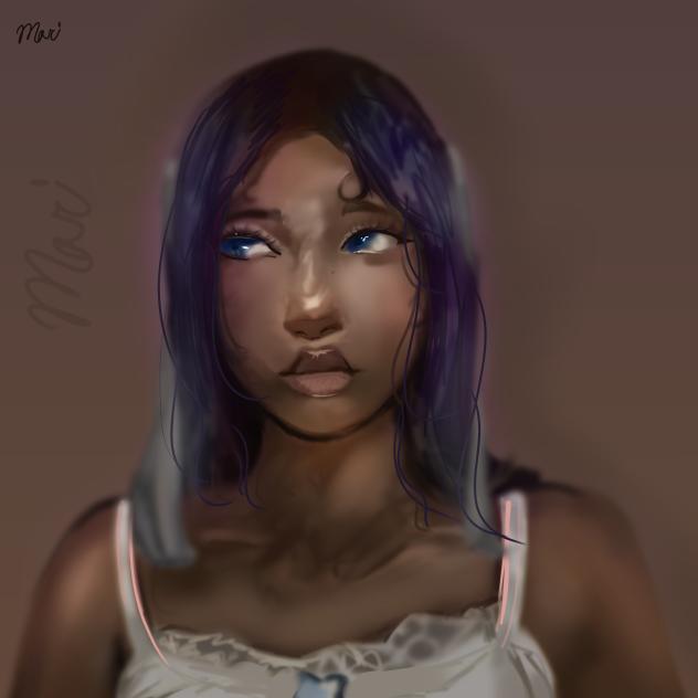 The Girl With the Purple Hair