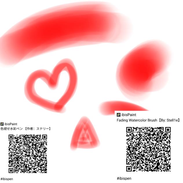 色褪せ水彩ペン