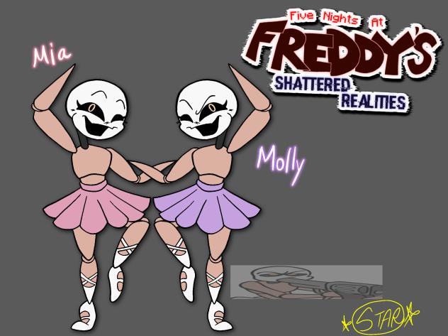 FNAF Shattered realities The Minireenas