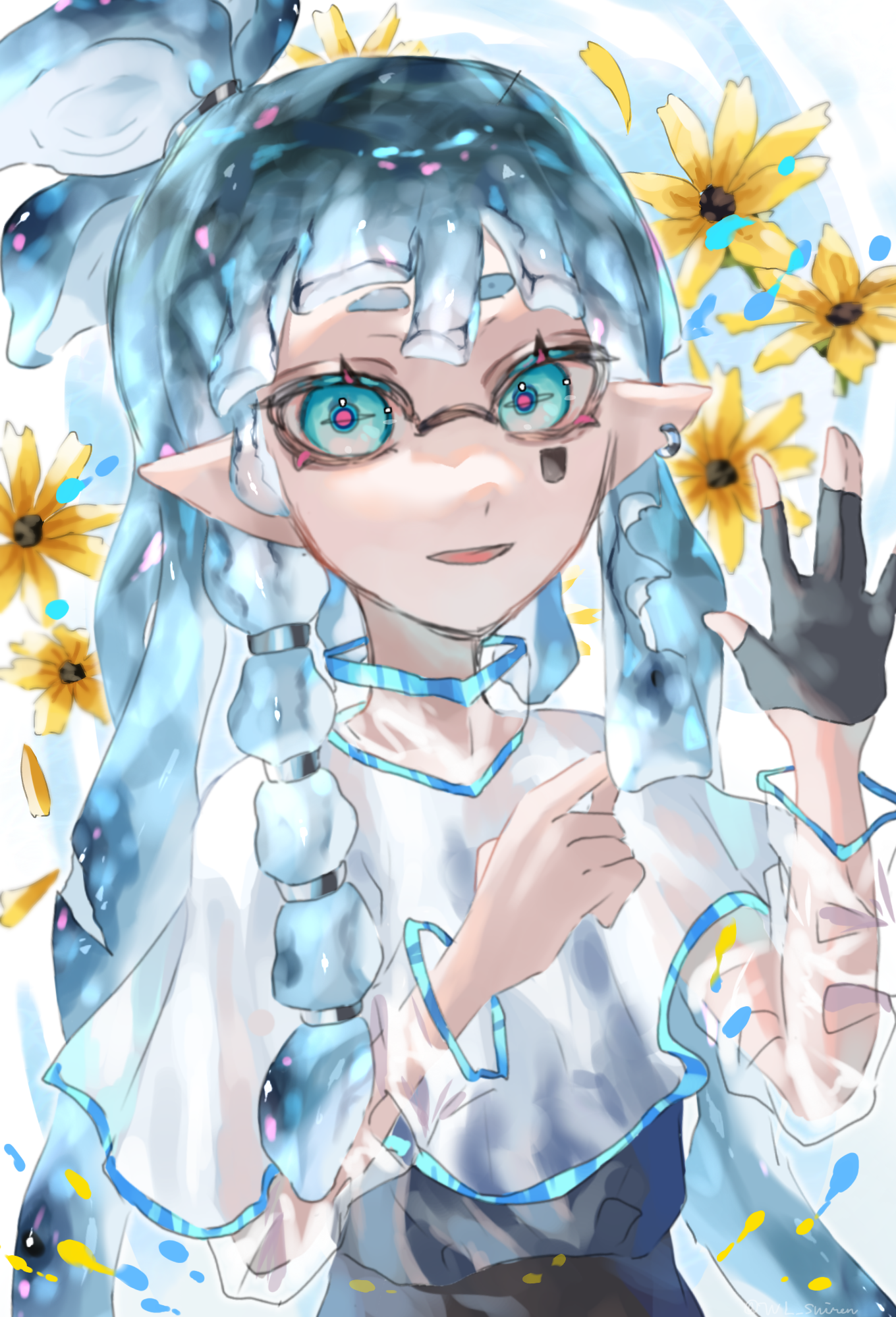 絵描きhiro C「私の想う向日葵」 向日葵と夏 - ibisPaint