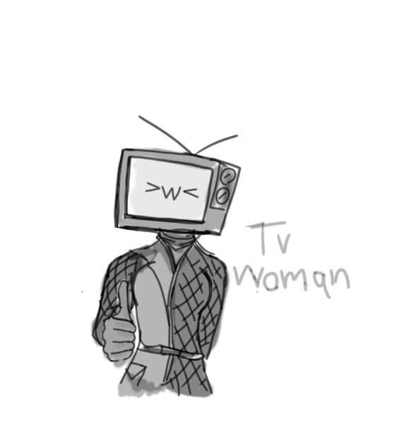 TV woman - ibisPaint