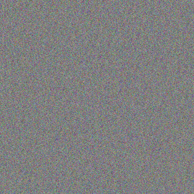 ノイズの色だけで色塗り(パイナップルの縦ロールお嬢様編)