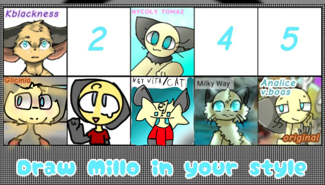 Draw millo in your style
