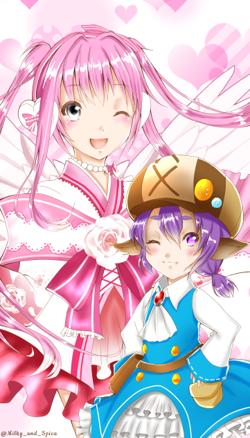 2人は仲良し【トーラムオンライン】