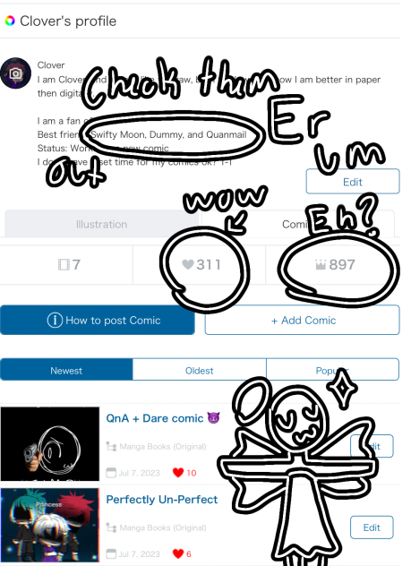 -rolls around in a wheelie chair-