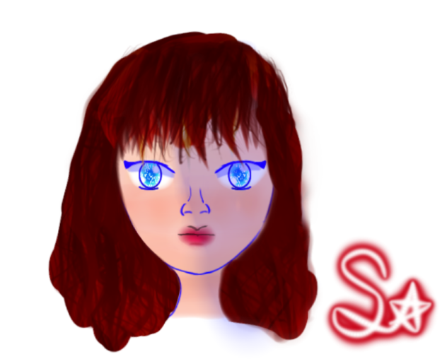 new oc (suggest name)~tried doing semi~