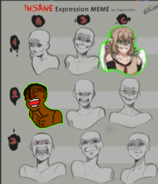 INSANE expressions collab