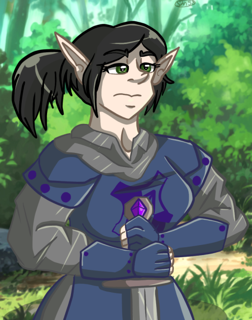 Amisra (DND Ranger High Elf)