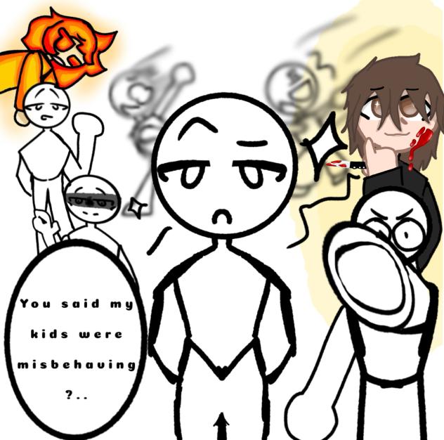 Erm totally not misbehaving