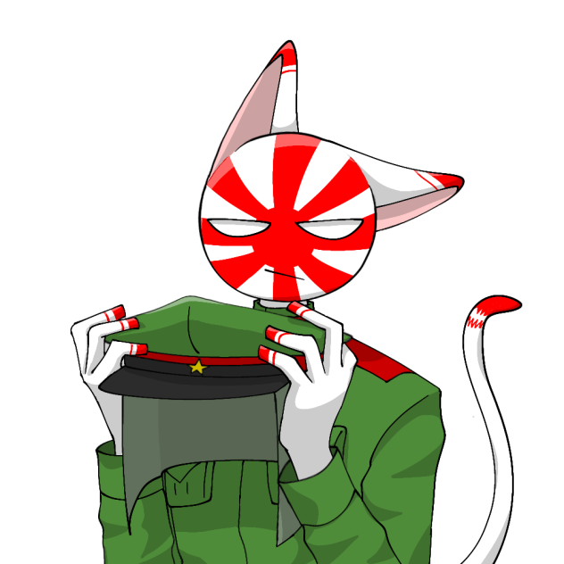 軍帽取る日帝