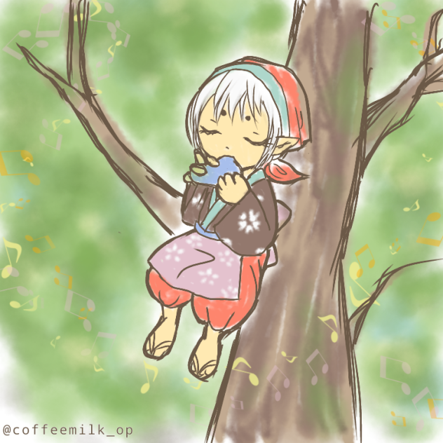 鬼徹ワンドロ キャラクター＋楽器