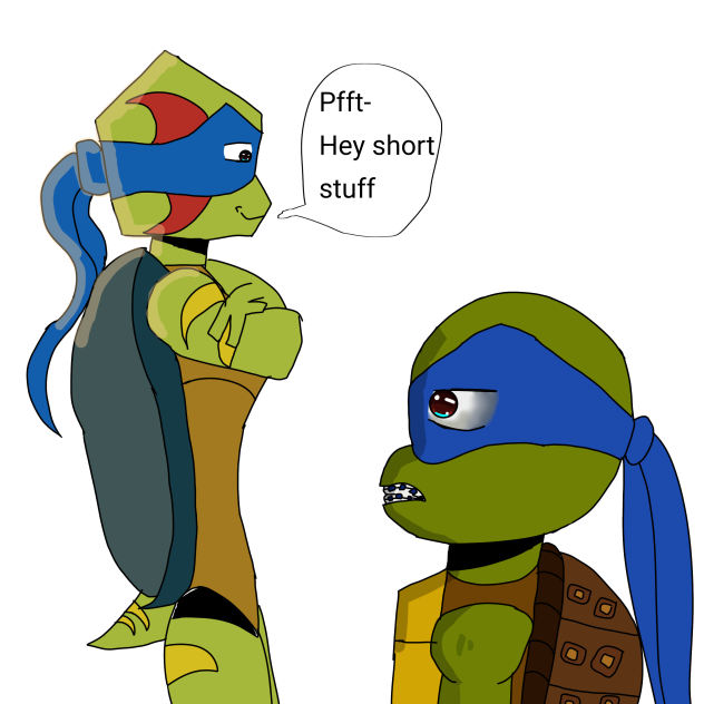 rottmnt leo meets mm leo