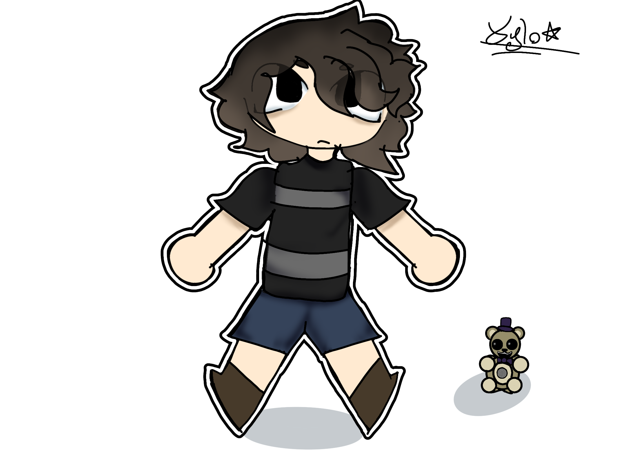 Crying Child FNaF - ibisPaint