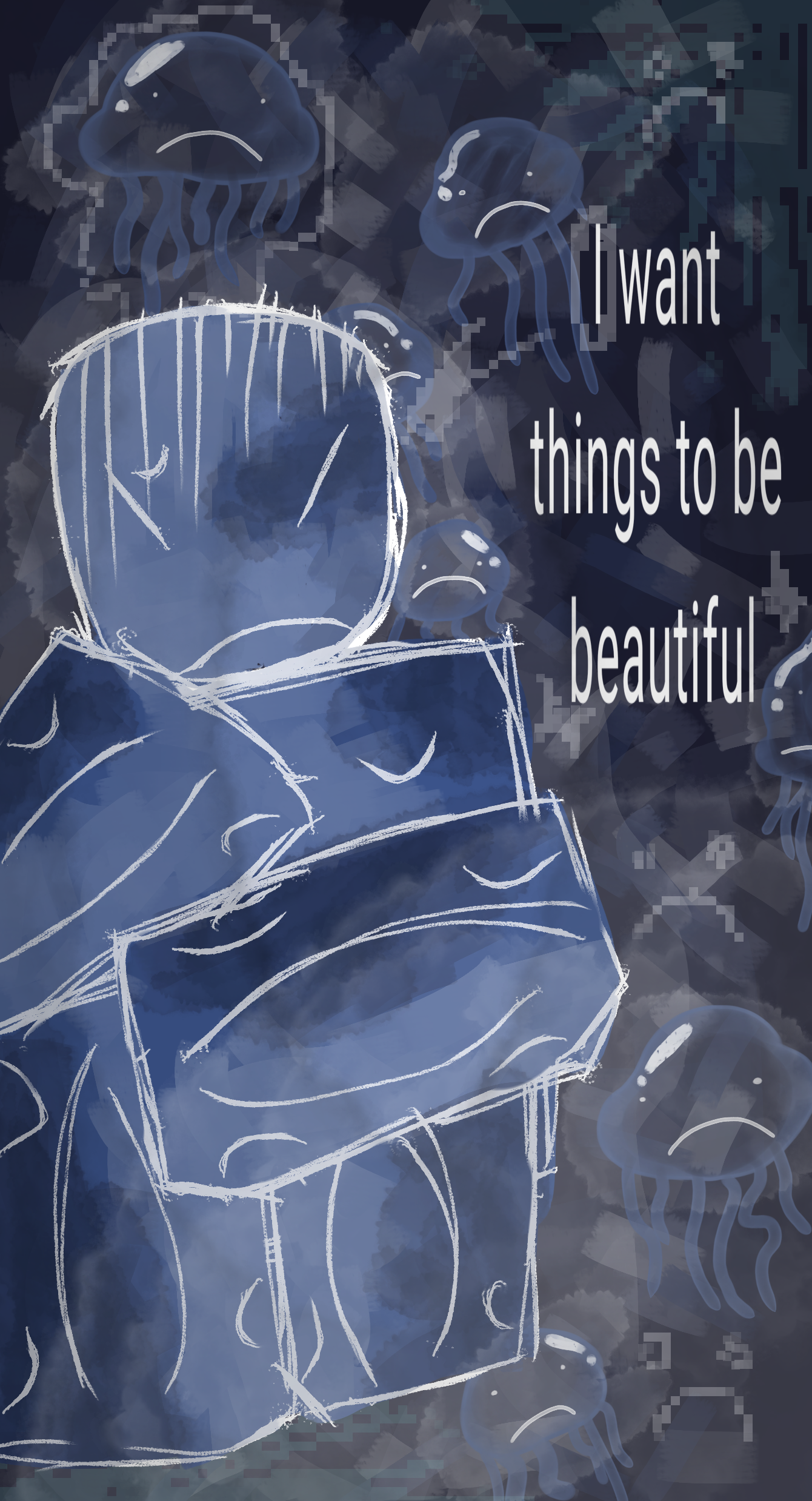 I want things to be beautiful - ibisPaint