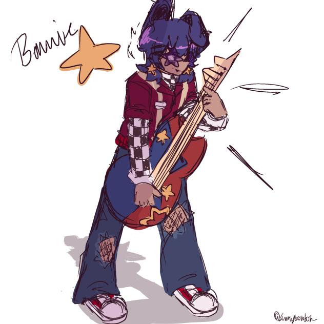 Colored Bonnie Skeb