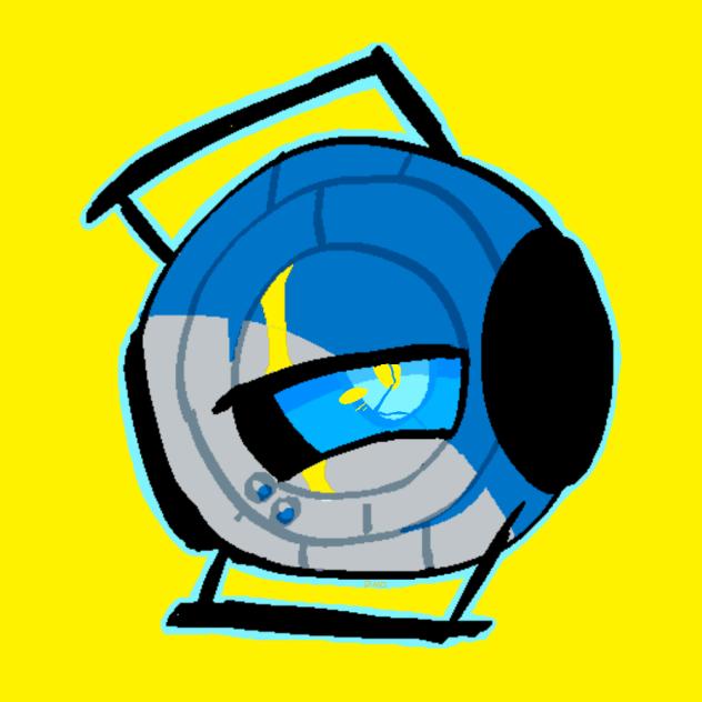 Wheatley i drew while I was sick - ibisPaint