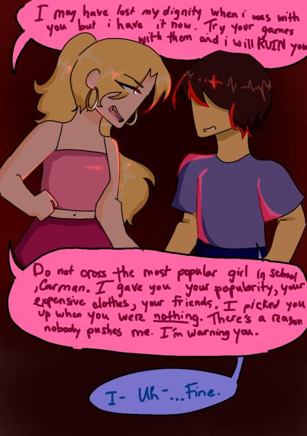 pg6✨ of ep7 of The Amber Siblings!! 💕✨