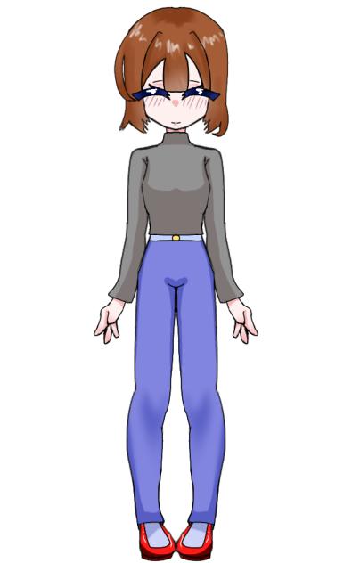 はれの立ち絵！　笑顔