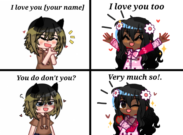I love you collab gacha