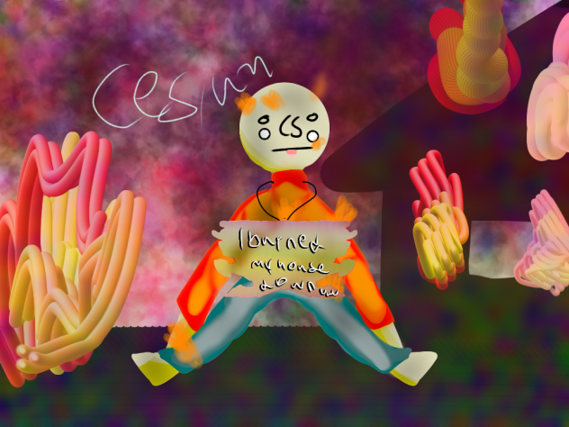 Cesium periodic humans