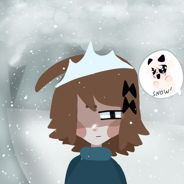 Alice And Oliver In The Snow!