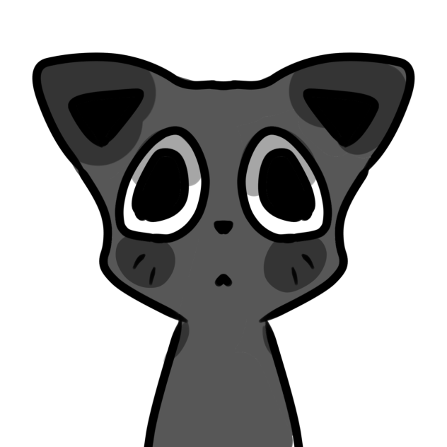 cute black cat