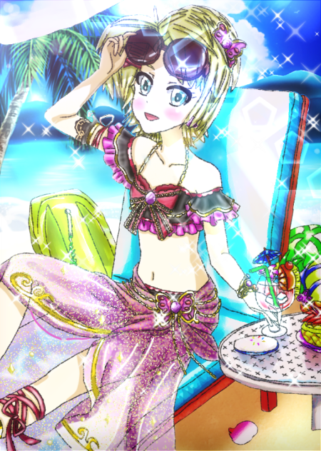 Off time at Summer Beach Hagar Samiri