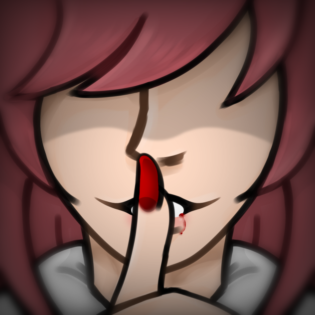 Her Red Nails