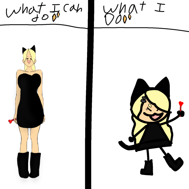 what I can do vs what I do