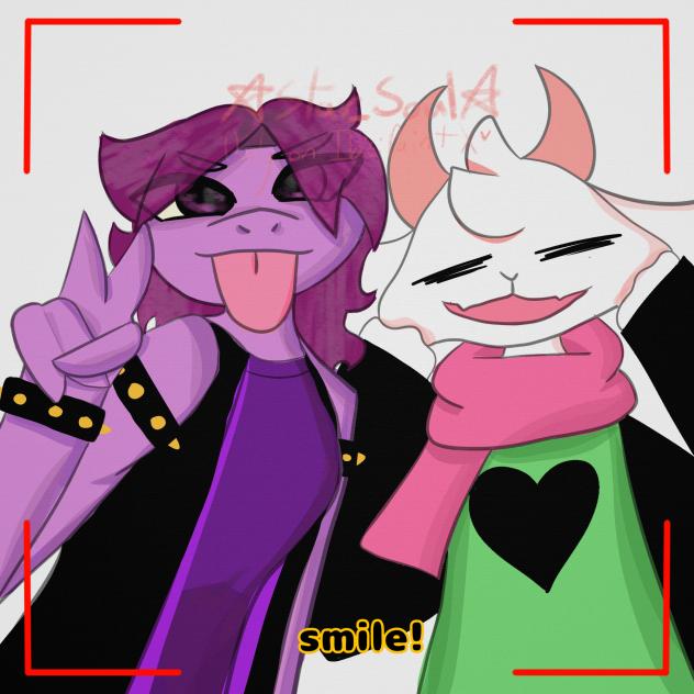 susie and ralsei - deltarune