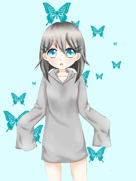 ちびキャラ女の子 Ibispaint