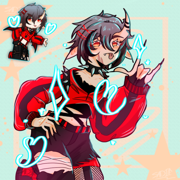 Bleh Rhea 😋 Bleh 😋 - ibisPaint