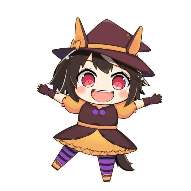 ハロウィンキタサンブラックちゃん