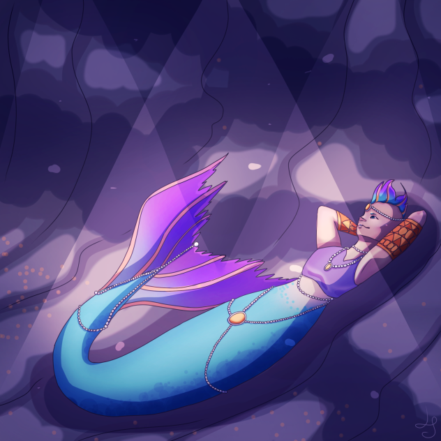 Dazzling mermaid