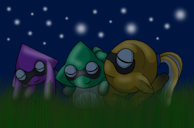 Sleepy squidkids