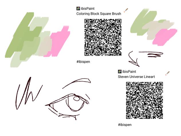 Block Coloring Brush + Lineart pen