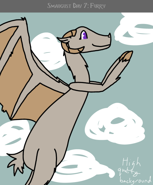 Smaugust Day 7 - Furry