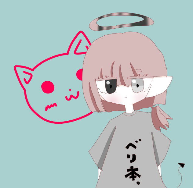ベリ本　ぬり絵