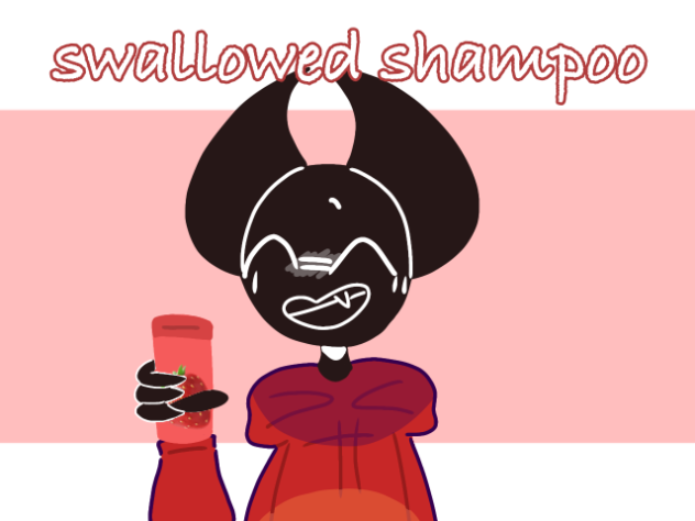 Swallowed shampoo‼️