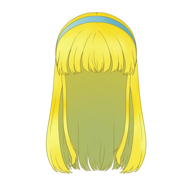 アイビスの素材を塗ってみた