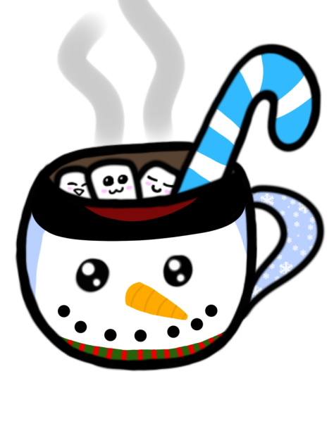 Snowman Mug - Speedpaint