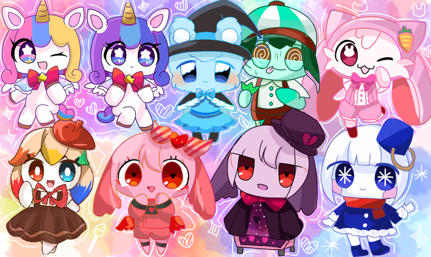 ぽよぺっぷ 推し！ - ibisPaint