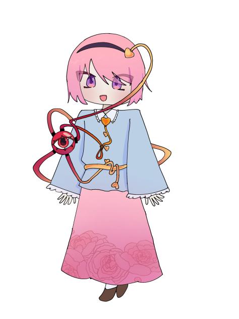 さとりの立ち絵！