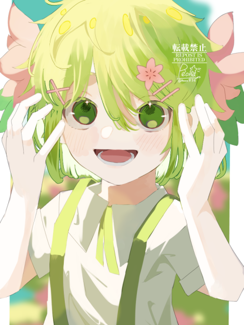 ポケモン擬人化　シェイミ🌸