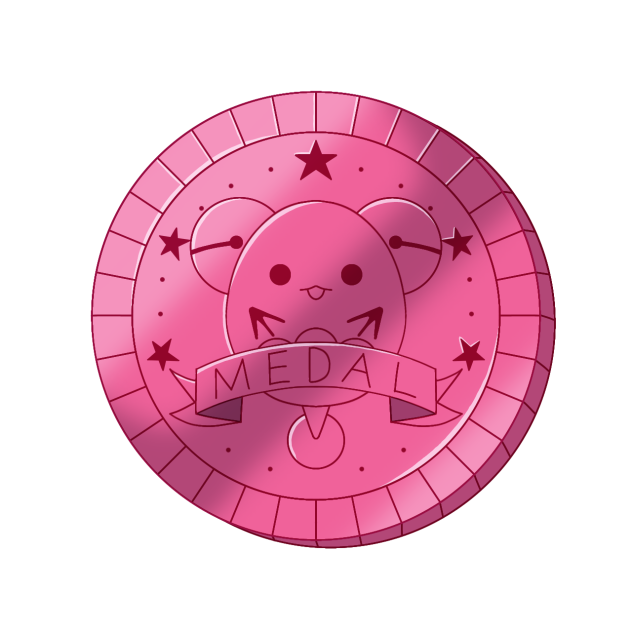 まいごえんメダル素材