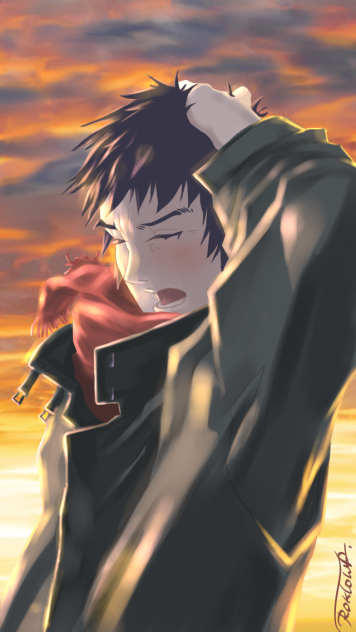照れ男子