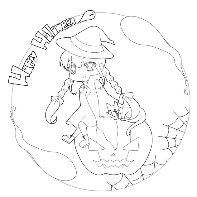 線画86